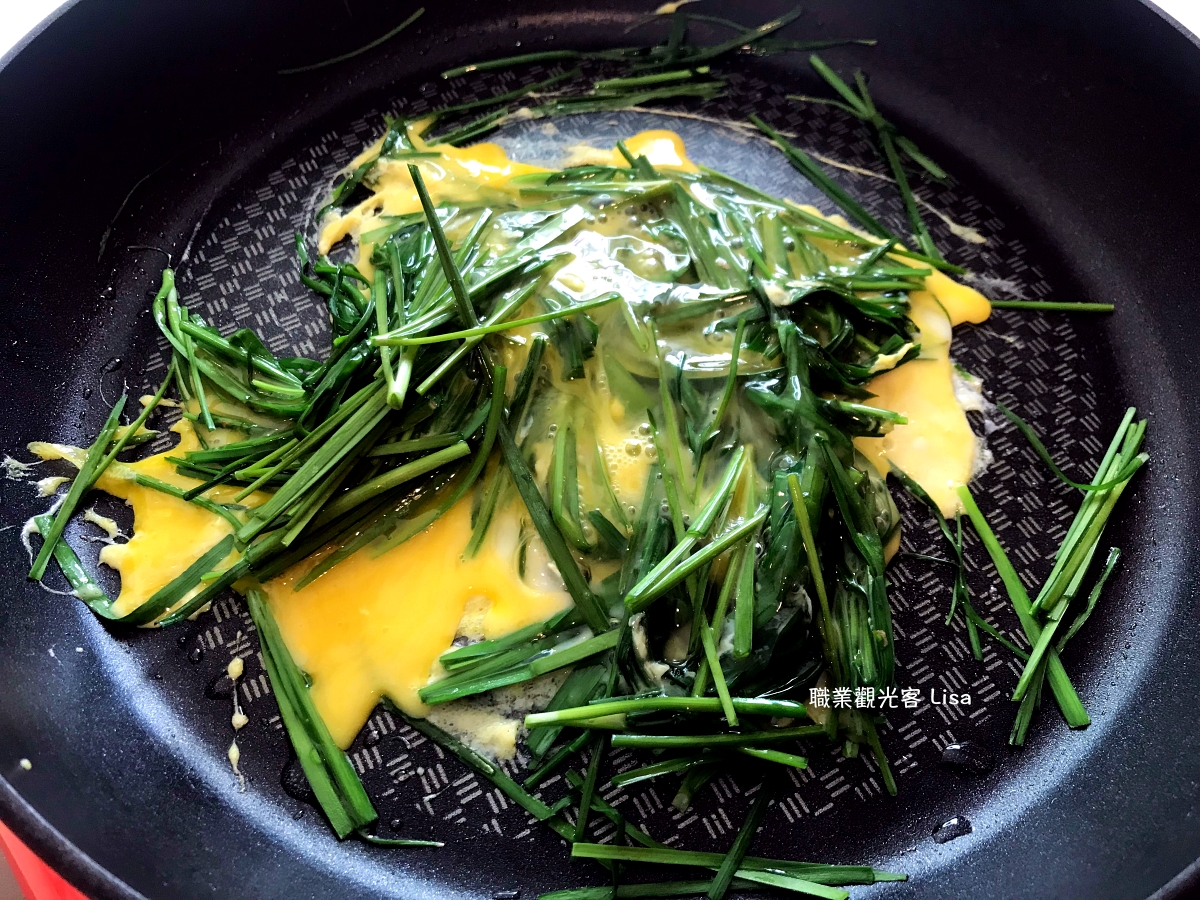 韭菜炒蛋作法