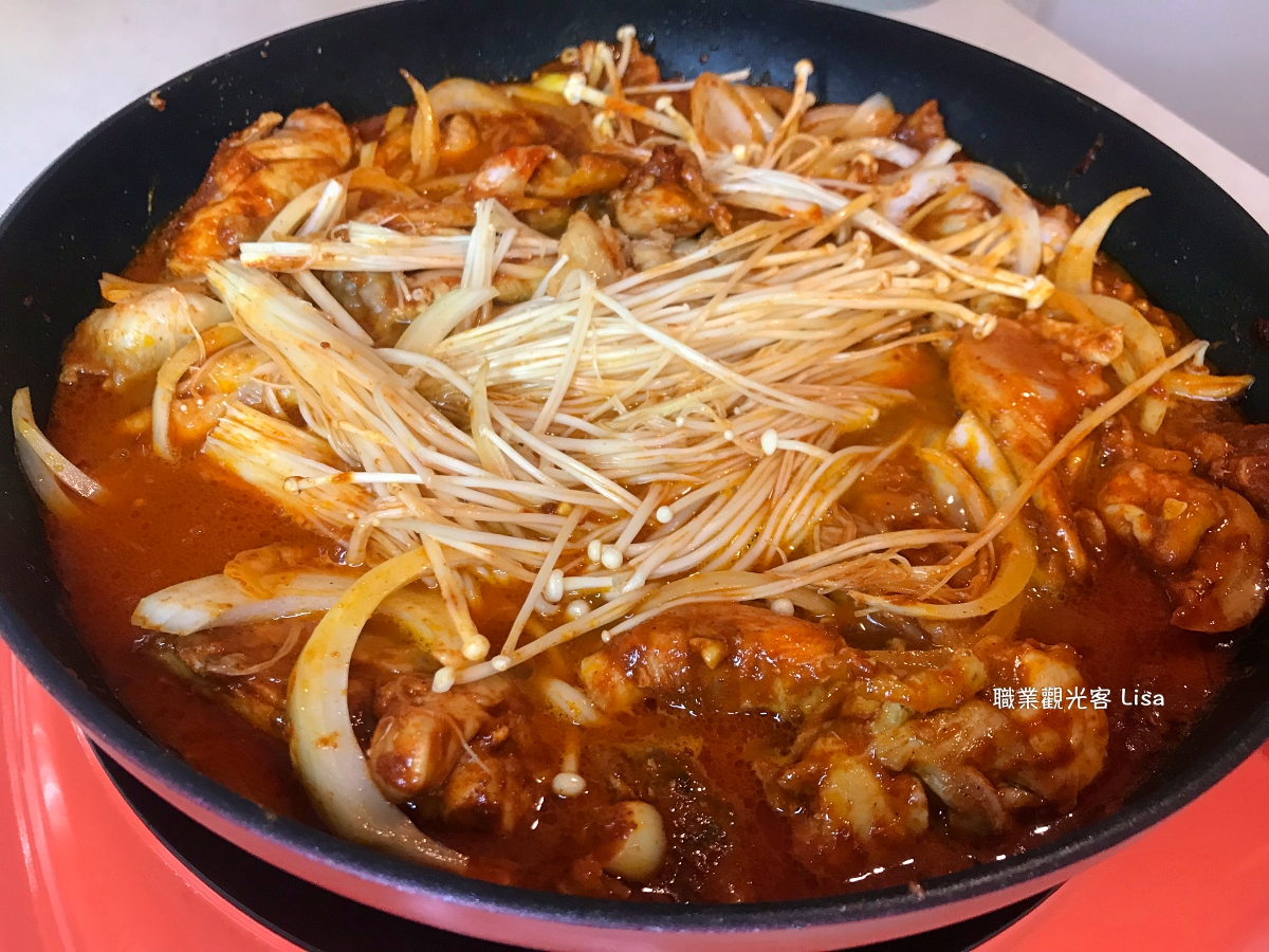 韓式辣炒雞做法