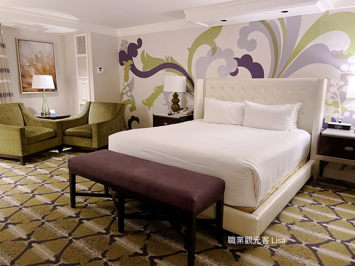百樂宮酒店 房間內部 Bellagio Las Vegas，拉斯維加斯主街飯店推薦