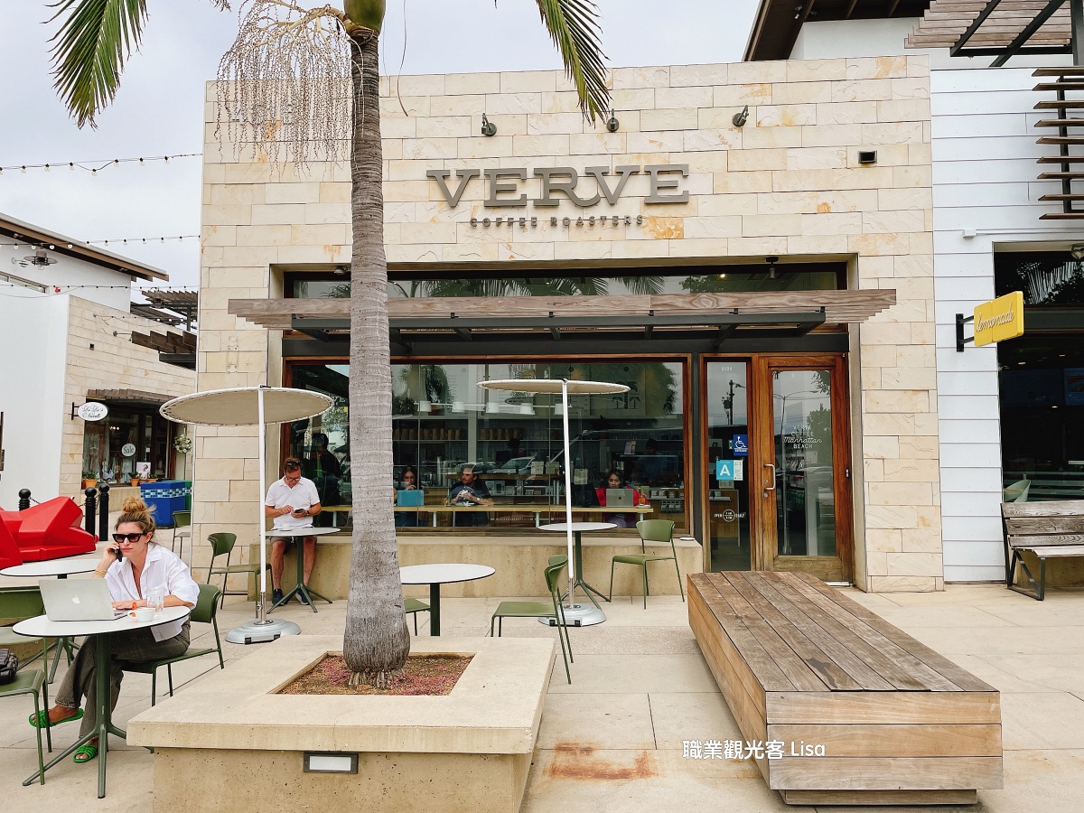 Verve Coffee Roasters 洛杉磯，加州曼哈頓海邊chill chill的咖啡廳