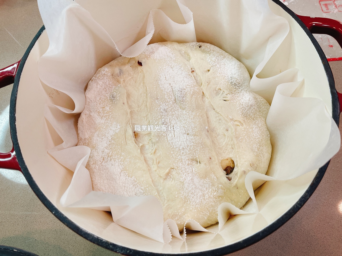 免揉歐包食譜，鑄鐵鍋食譜，鑄鐵鍋麵包